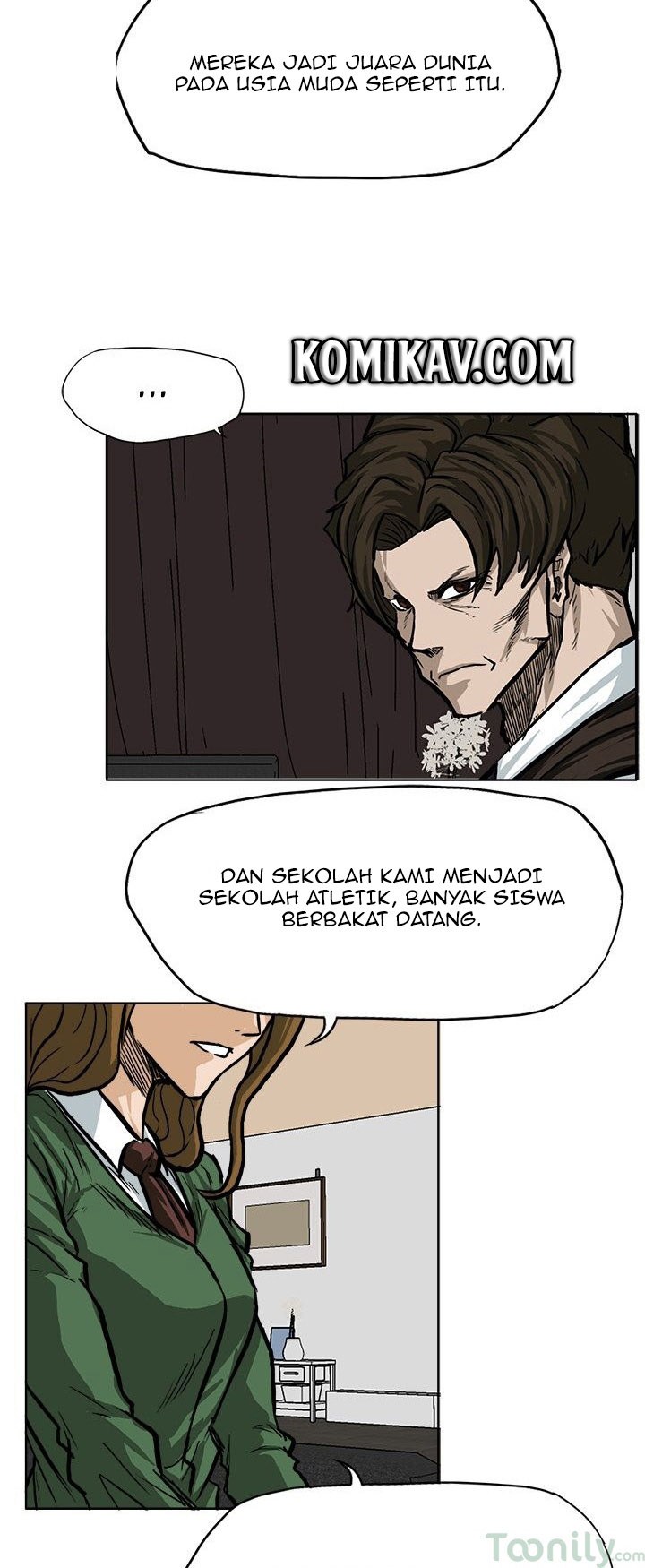 Boss in School chapter 66 halaman 21