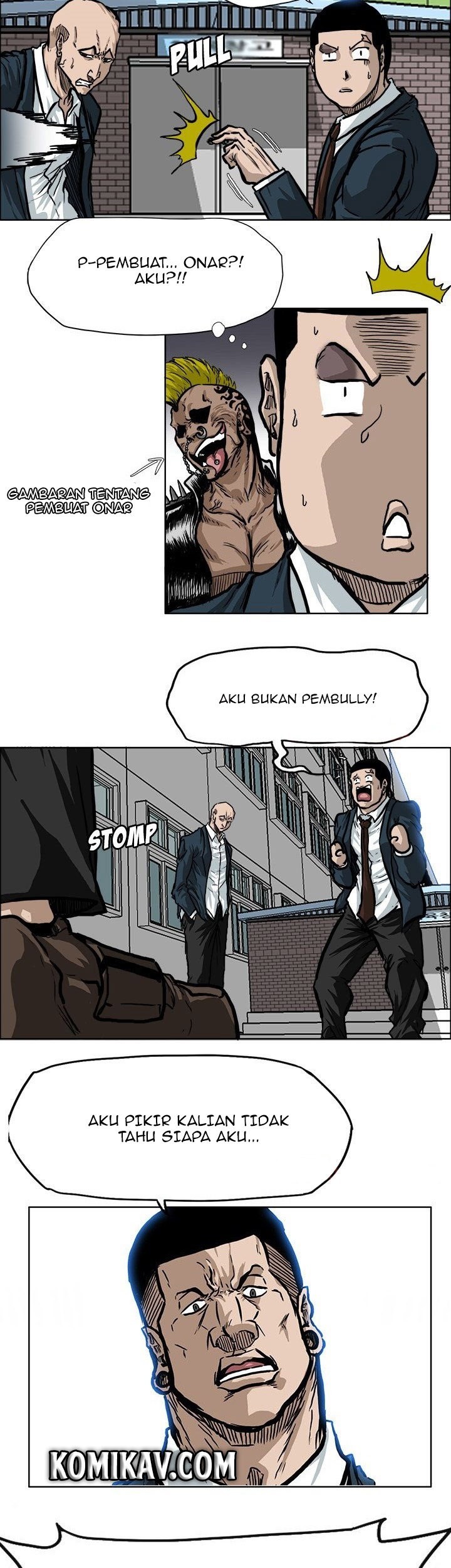 Boss in School chapter 67 halaman 21