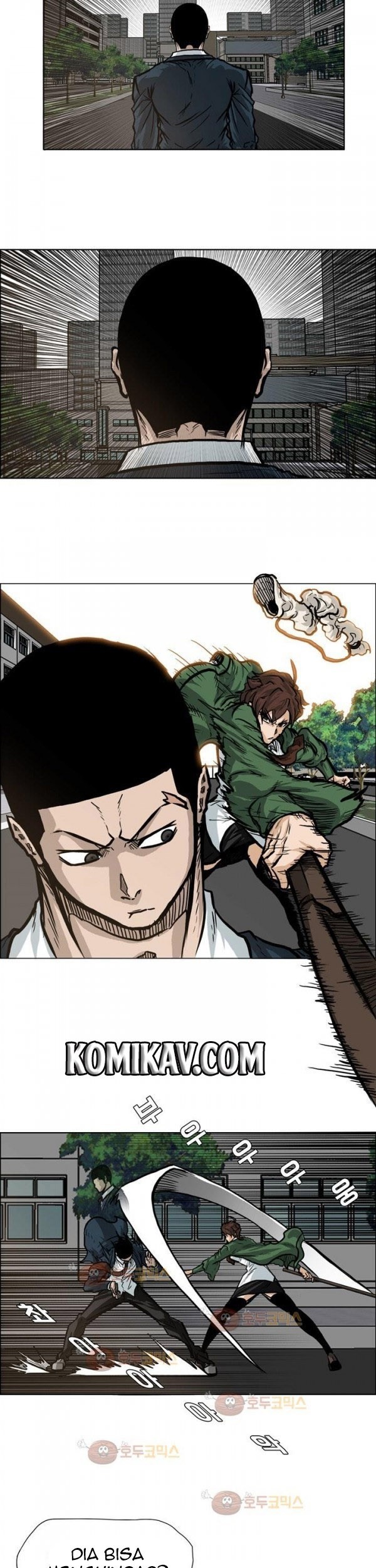 Boss in School chapter 74 halaman 21