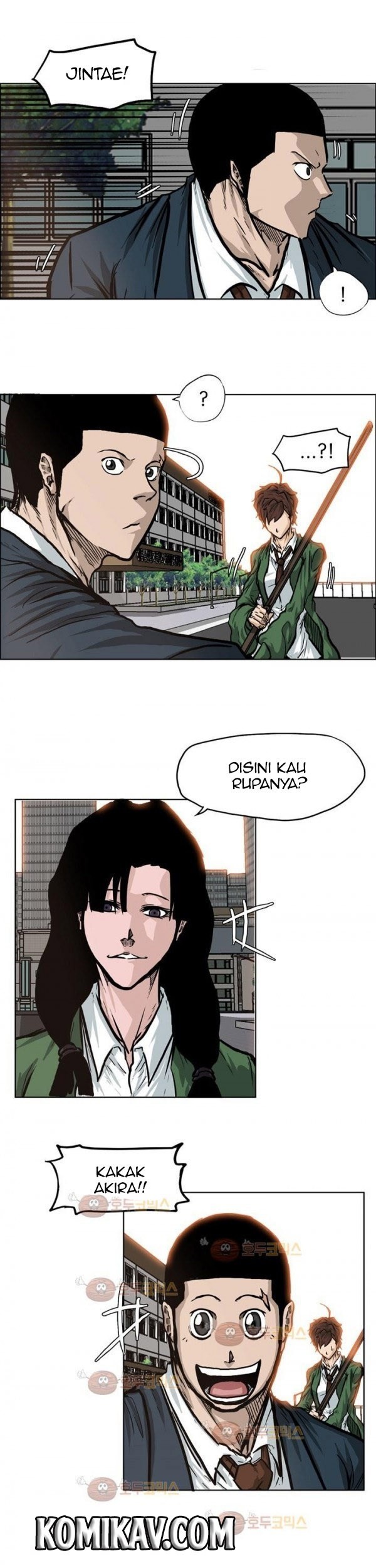 Boss in School chapter 74 halaman 23