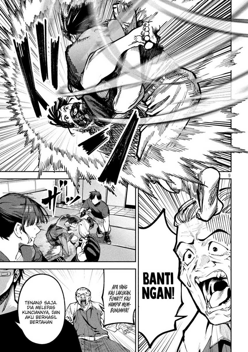 Bouryoku Banzai chapter 11 halaman 9