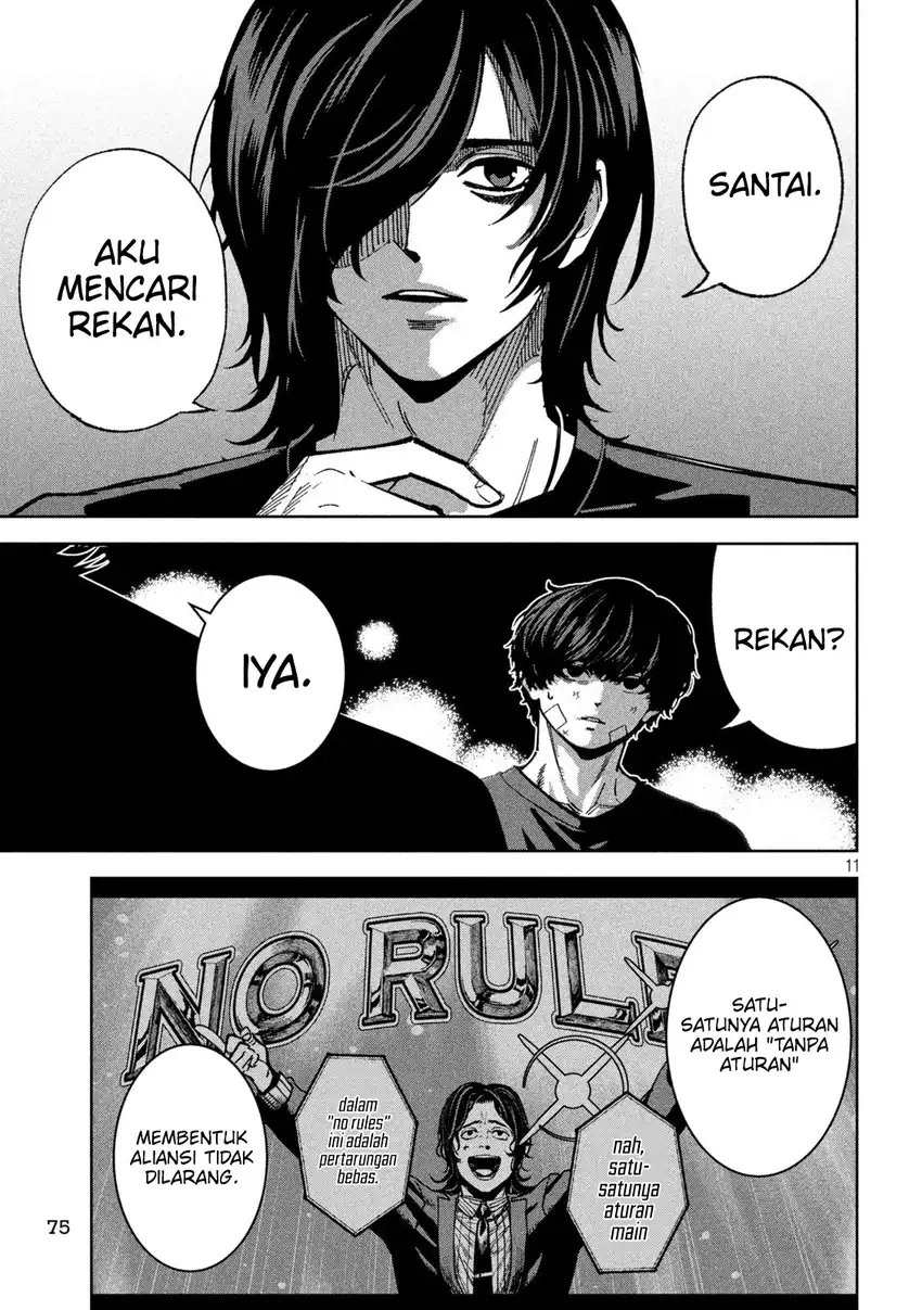 Bouryoku Banzai chapter 36 halaman 12