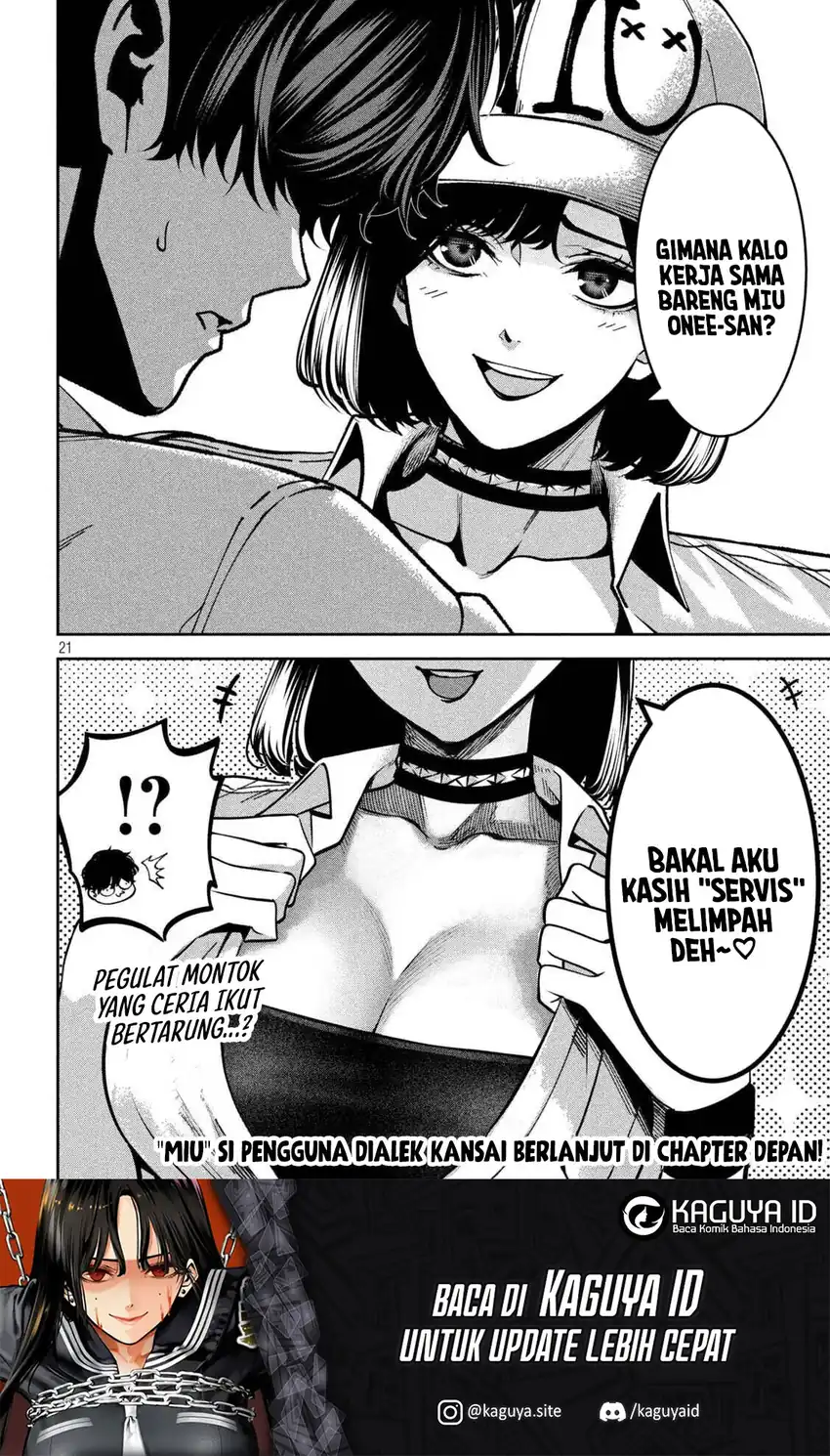 Bouryoku Banzai chapter 43 halaman 22
