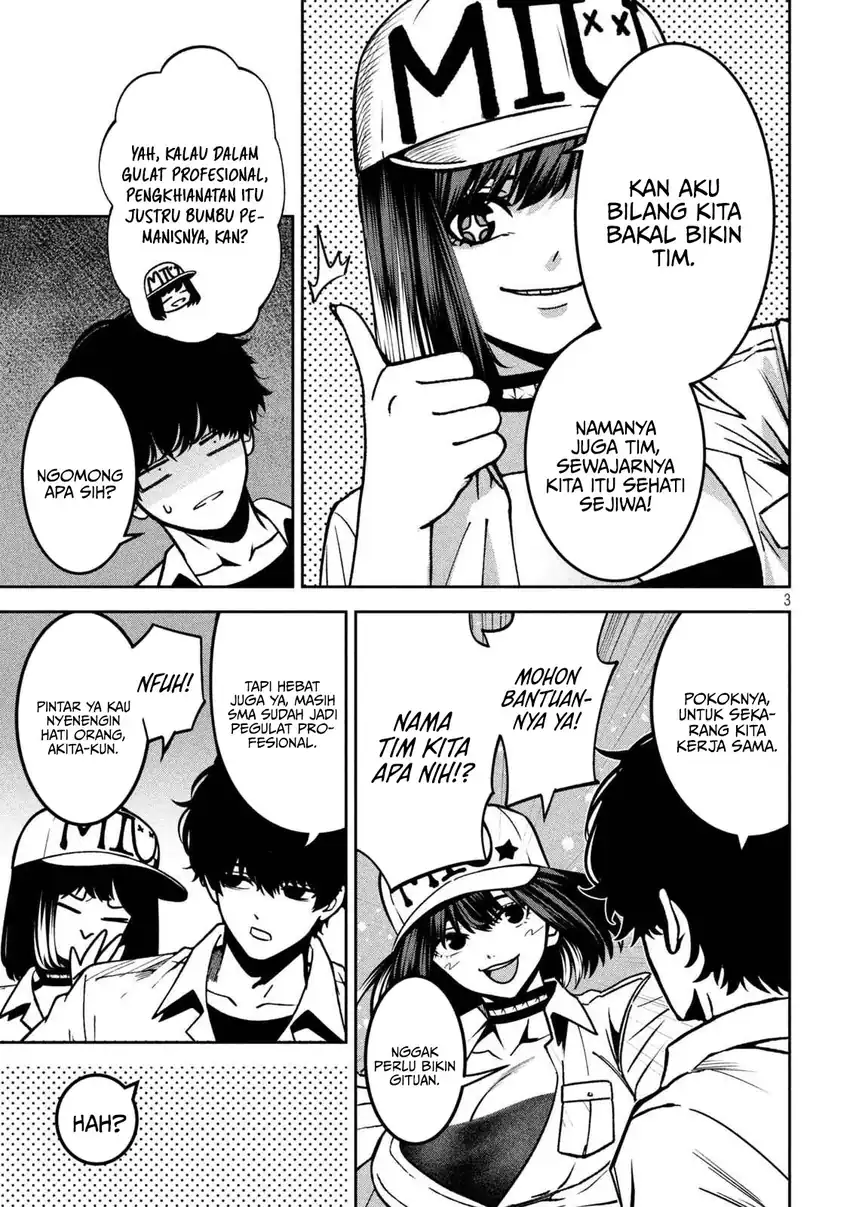 Bouryoku Banzai chapter 44 halaman 4