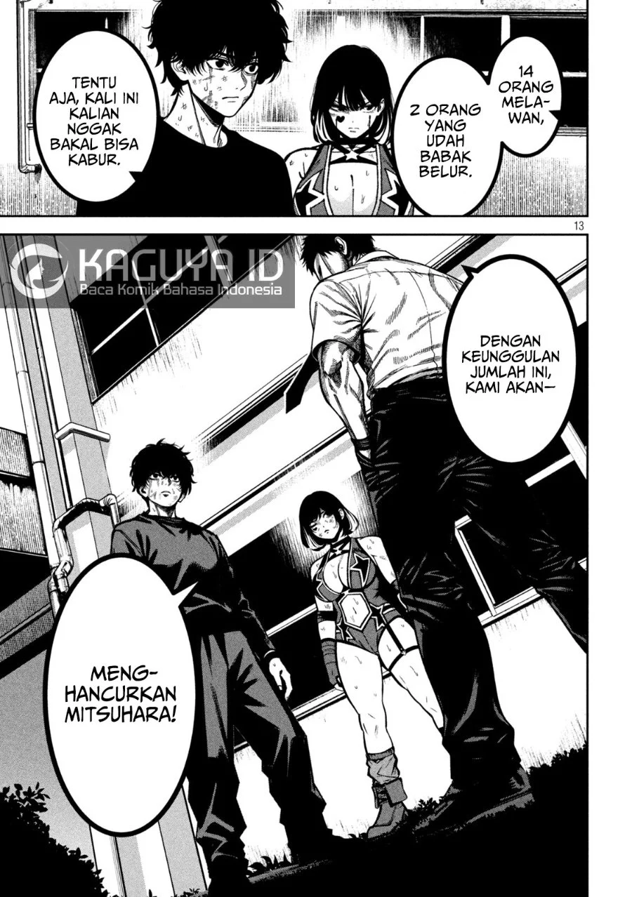 Bouryoku Banzai Bab 54 halaman 14
