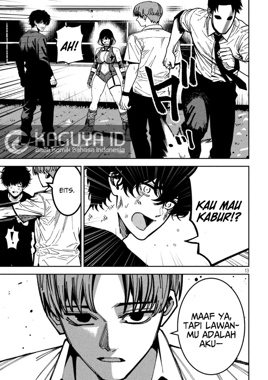 Bouryoku Banzai Bab 55 halaman 14