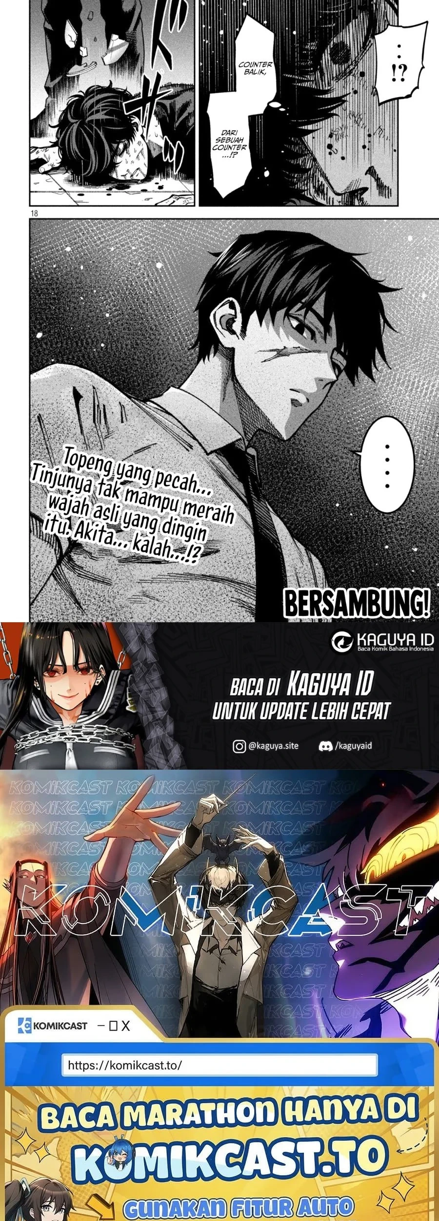 Bouryoku Banzai chapter 56 halaman 17