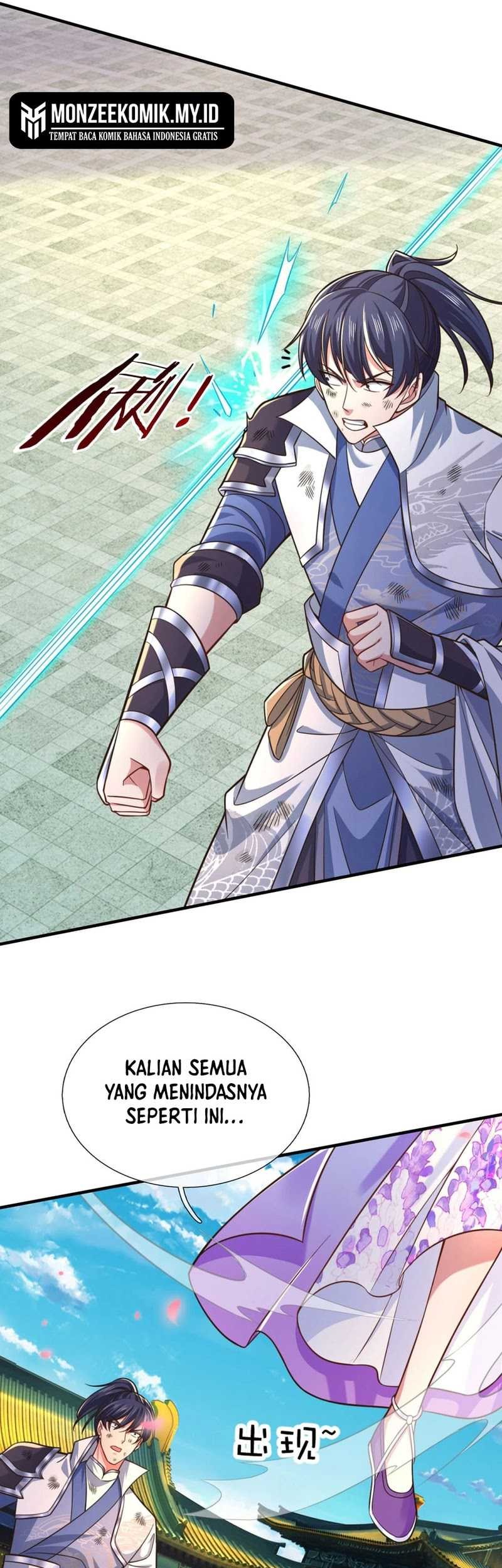 Break through all the worlds with one force chapter 38 halaman 34