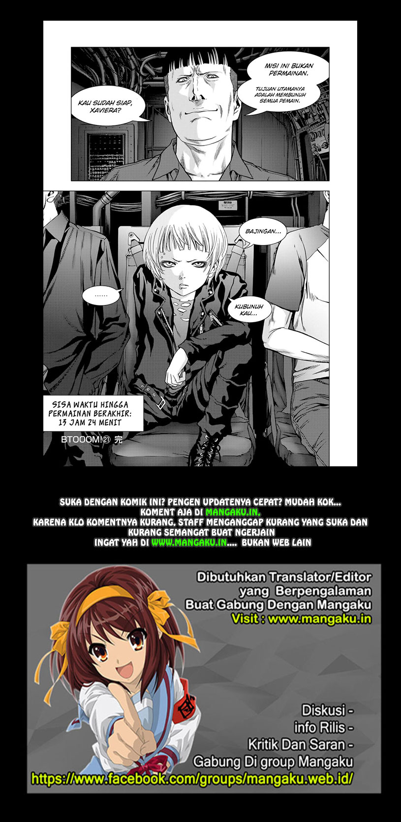 Btooom! Bab 101.2 halaman 27