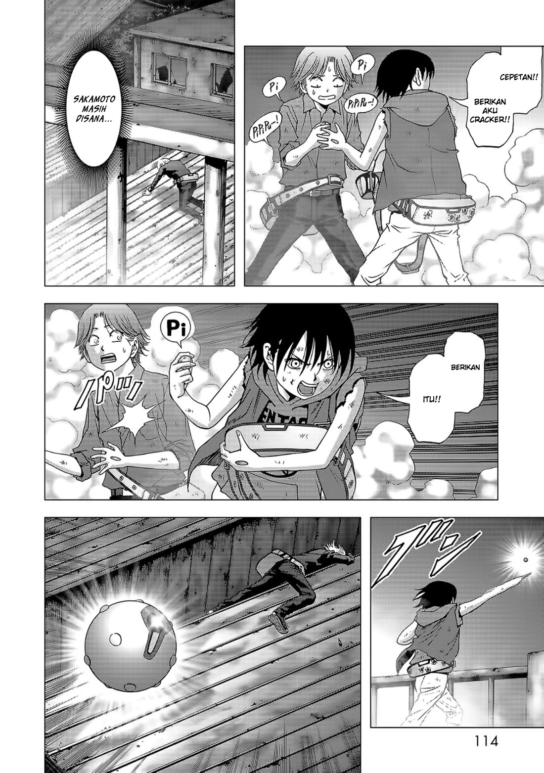Btooom! Bab 104 halaman 16