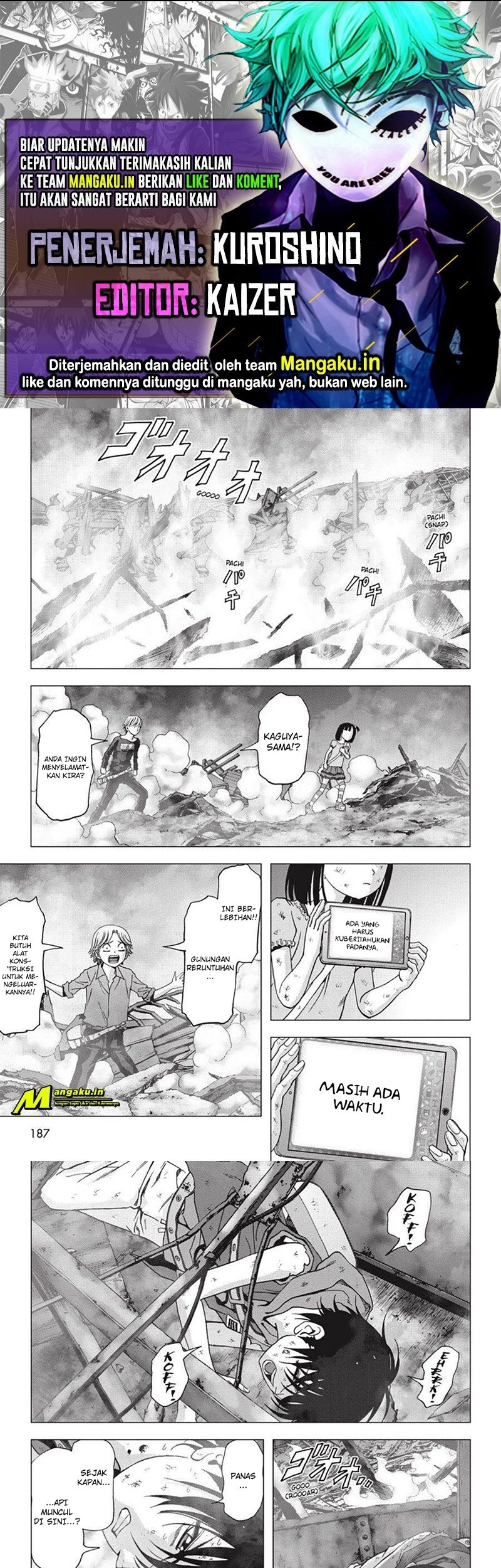 Btooom! Bab 105.3 halaman 1