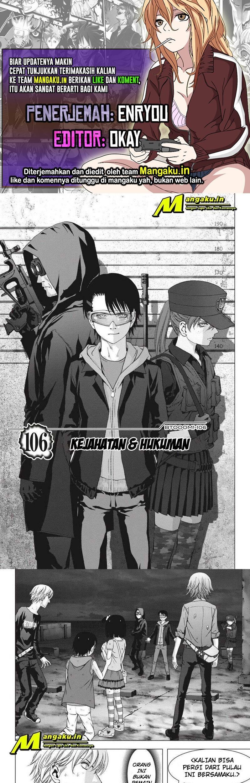 Btooom! chapter 106.1 halaman 1