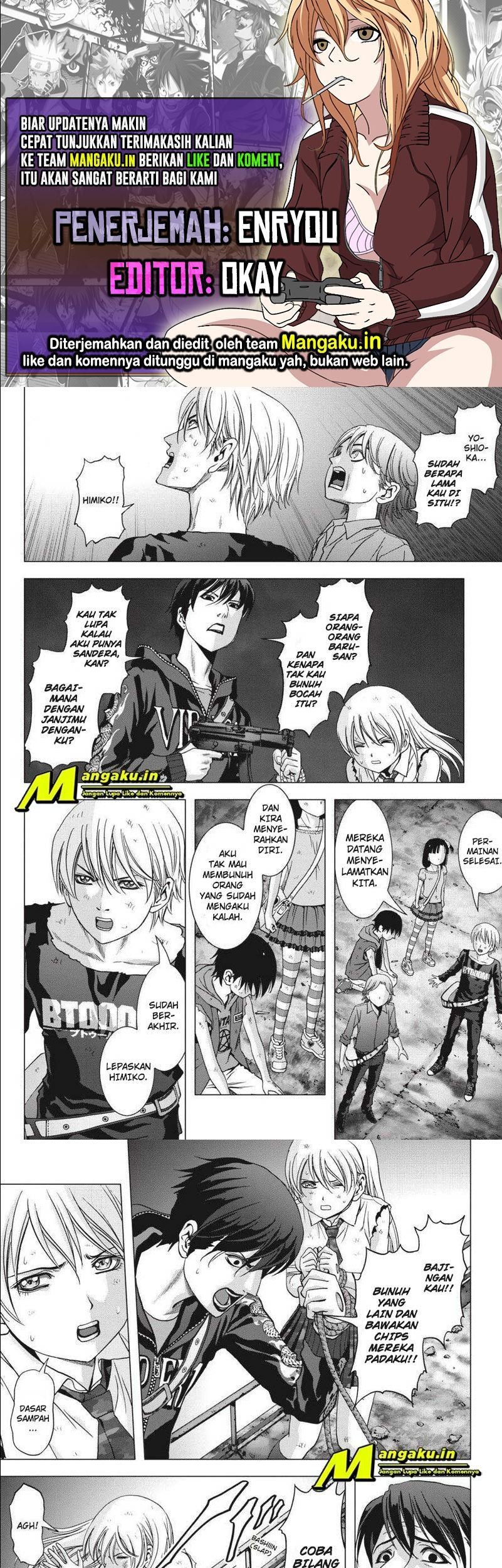 Btooom! Bab 106.2 halaman 1