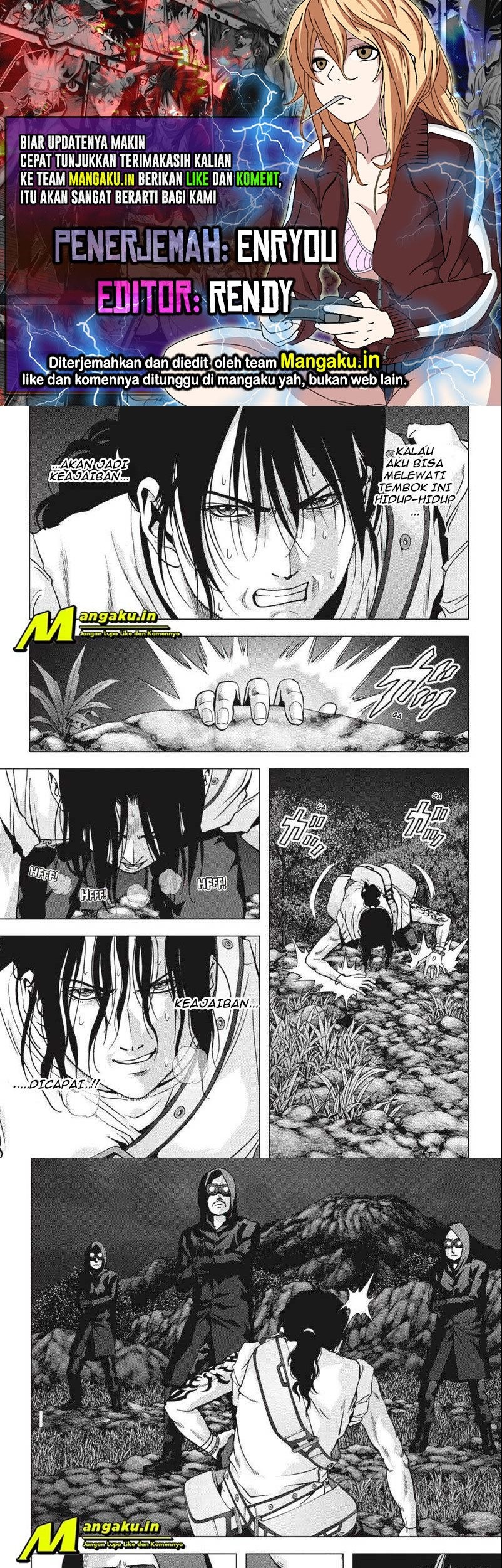 Btooom! Bab 107.2 halaman 1