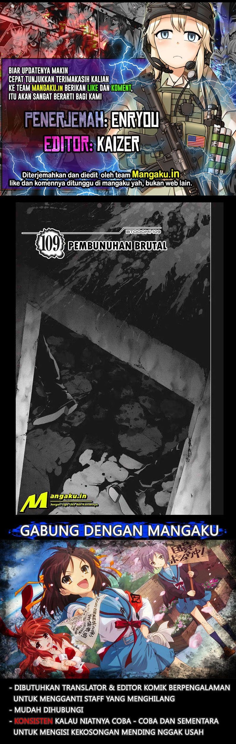 Btooom! Bab 109.1 halaman 1