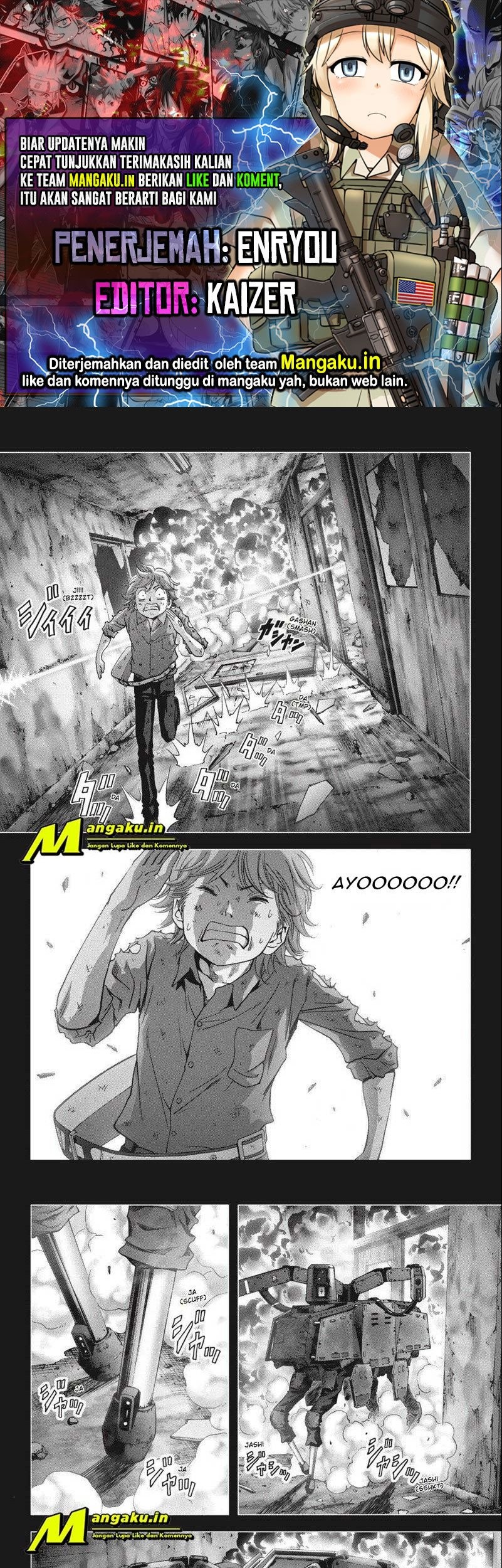 Btooom! Bab 109.2 halaman 1
