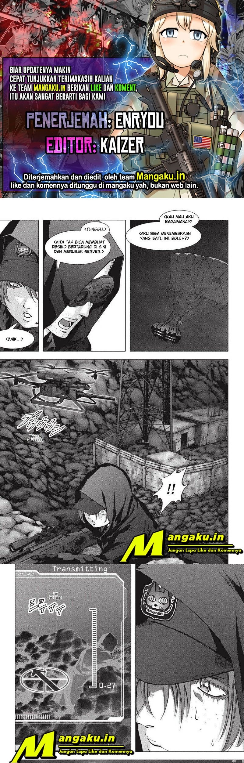 Btooom! Bab 110.2 halaman 1
