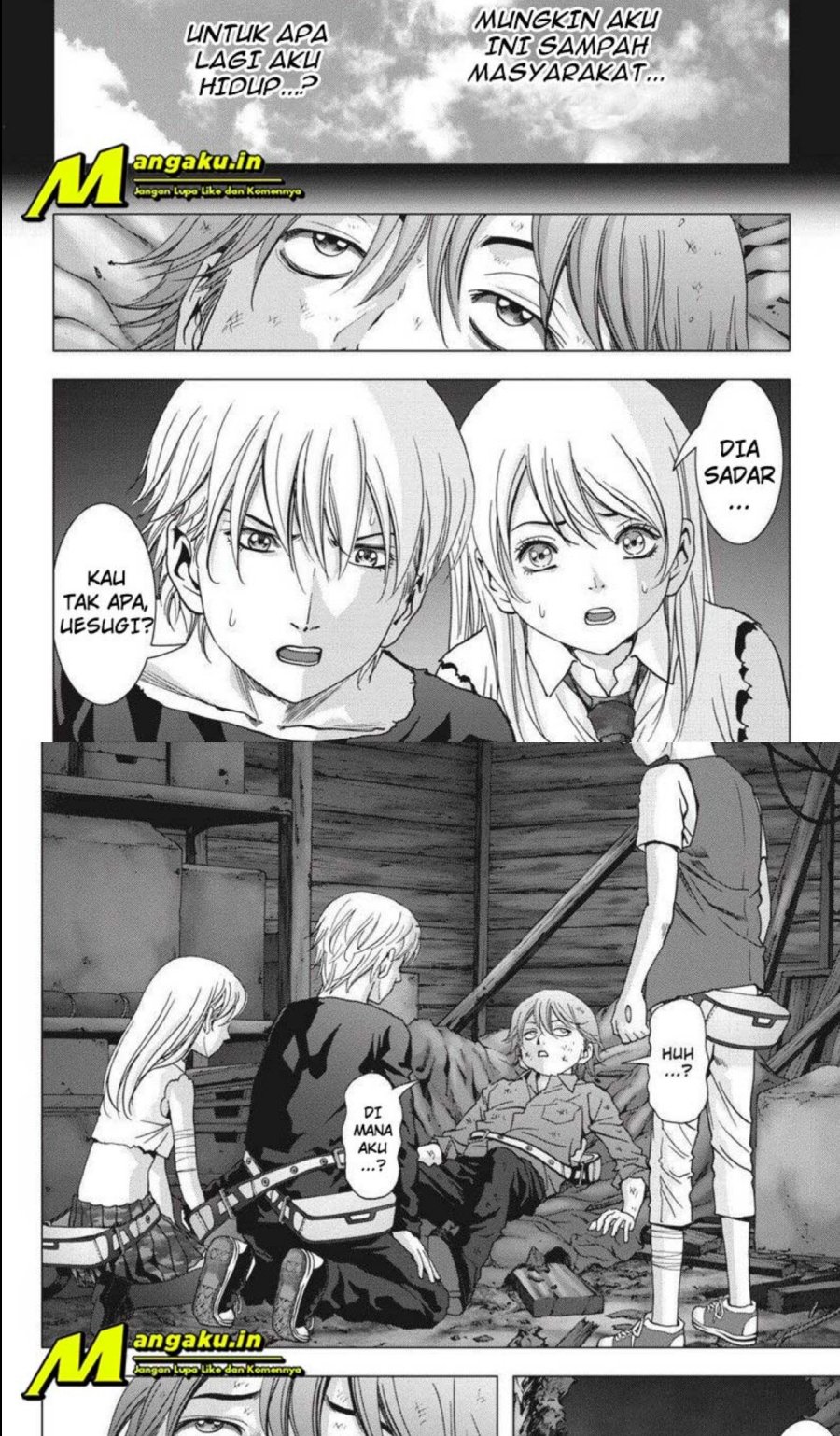 Btooom! Bab 111.1 halaman 16