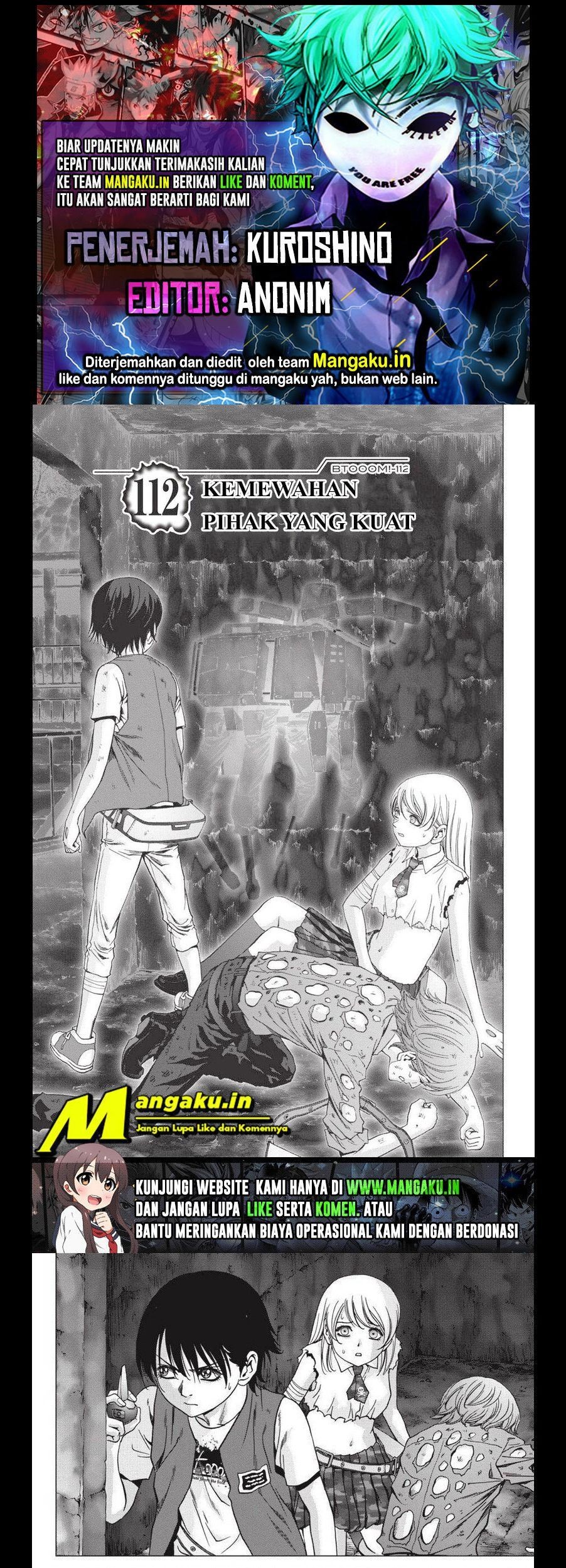 Btooom! Bab 112.1 halaman 1