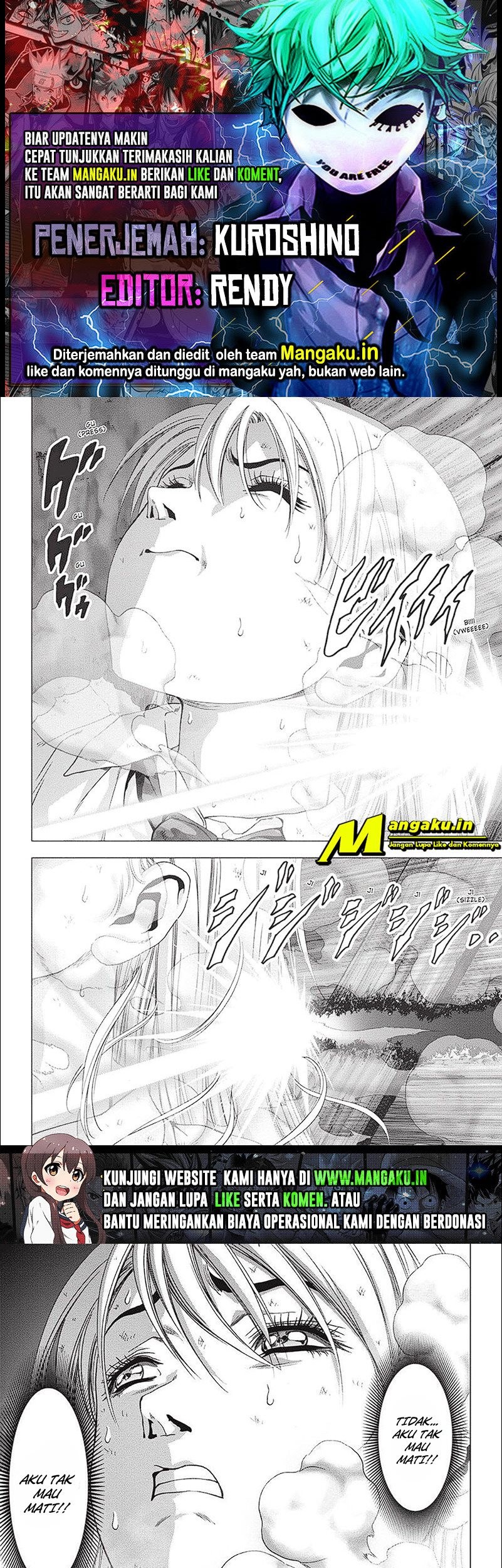 Btooom! Bab 113.2 halaman 1