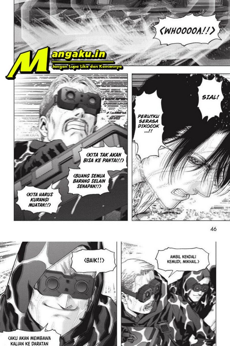 Btooom! Bab 114.2 halaman 17