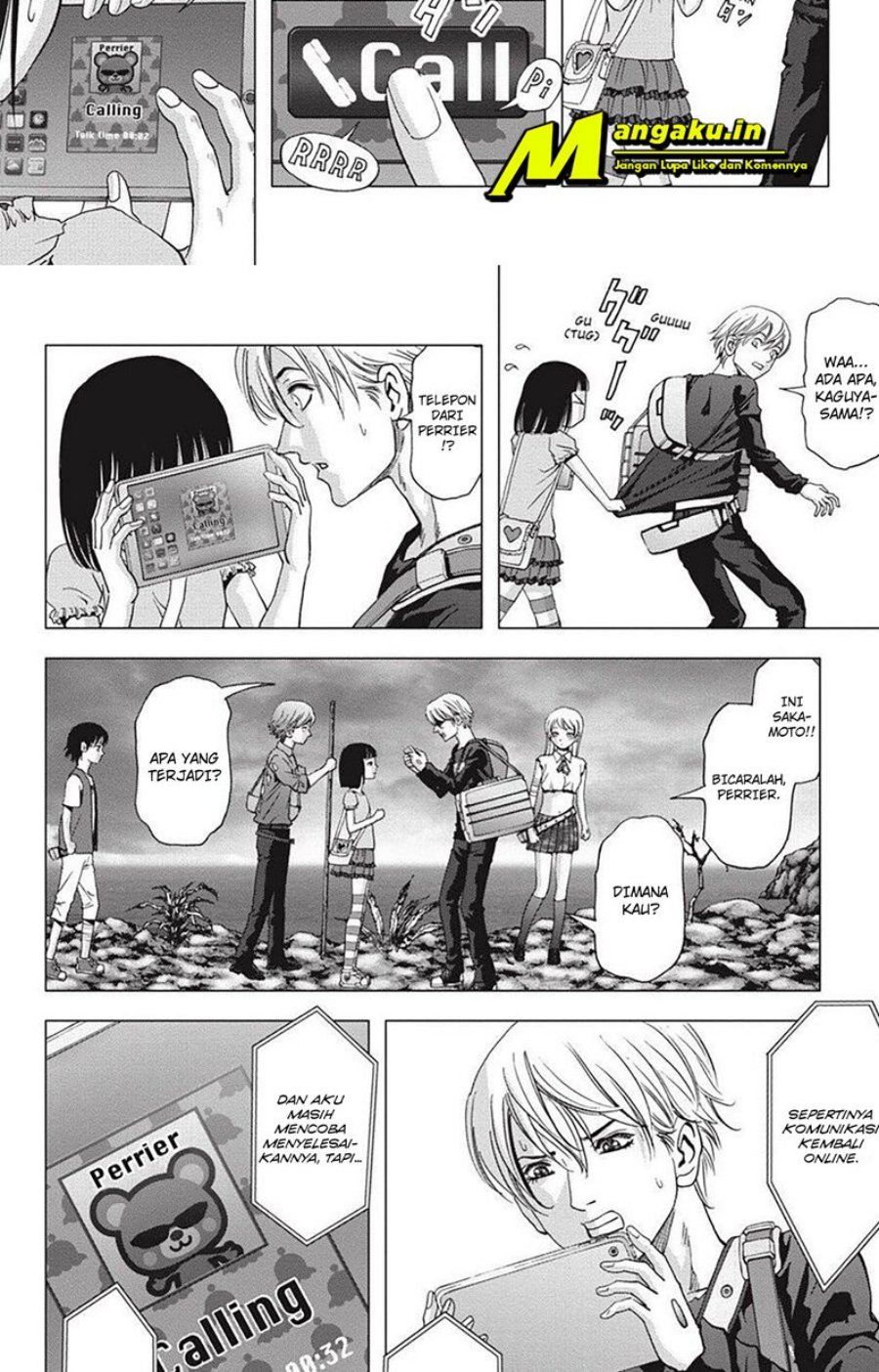 Btooom! Bab 115.2 halaman 14