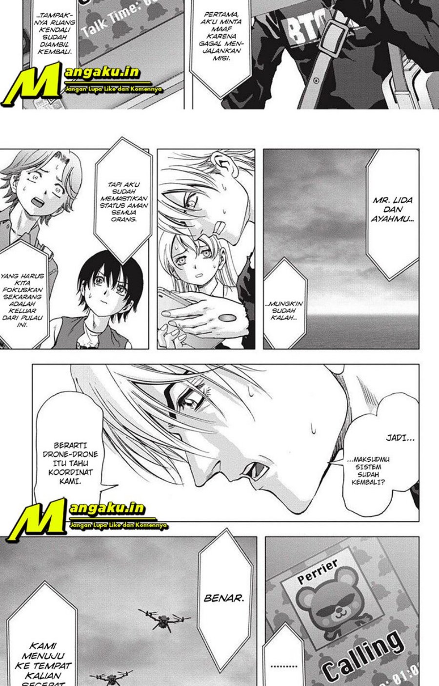 Btooom! Bab 115.2 halaman 15