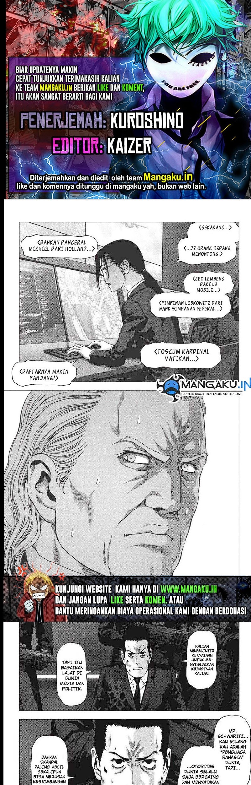 Btooom! Bab 117.2 halaman 1