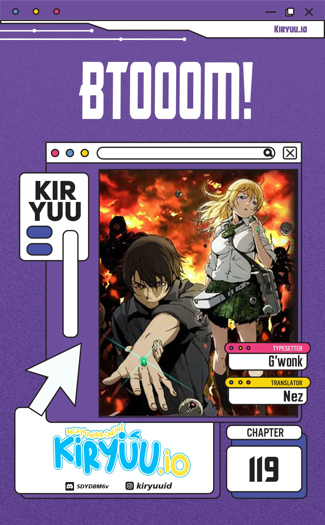 Btooom! Bab 119 halaman 1