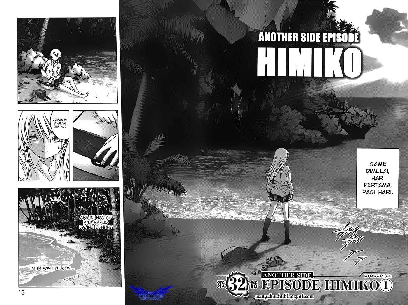 Btooom! Bab 32 halaman 15