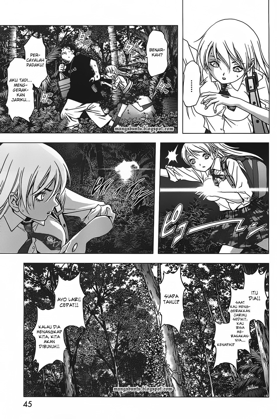 Btooom! Bab 33 halaman 19