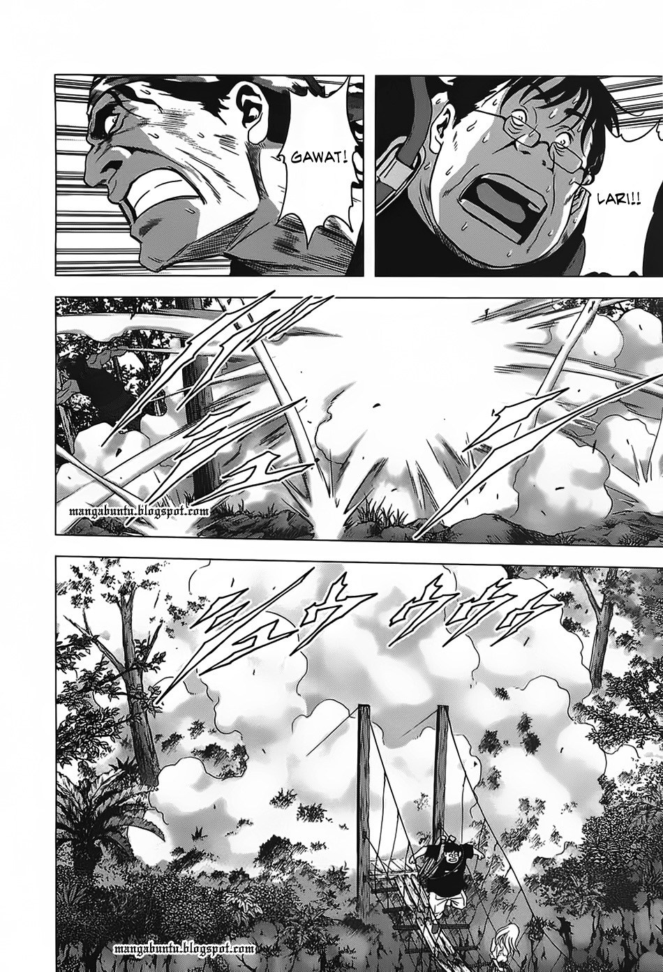 Btooom! Bab 33 halaman 34