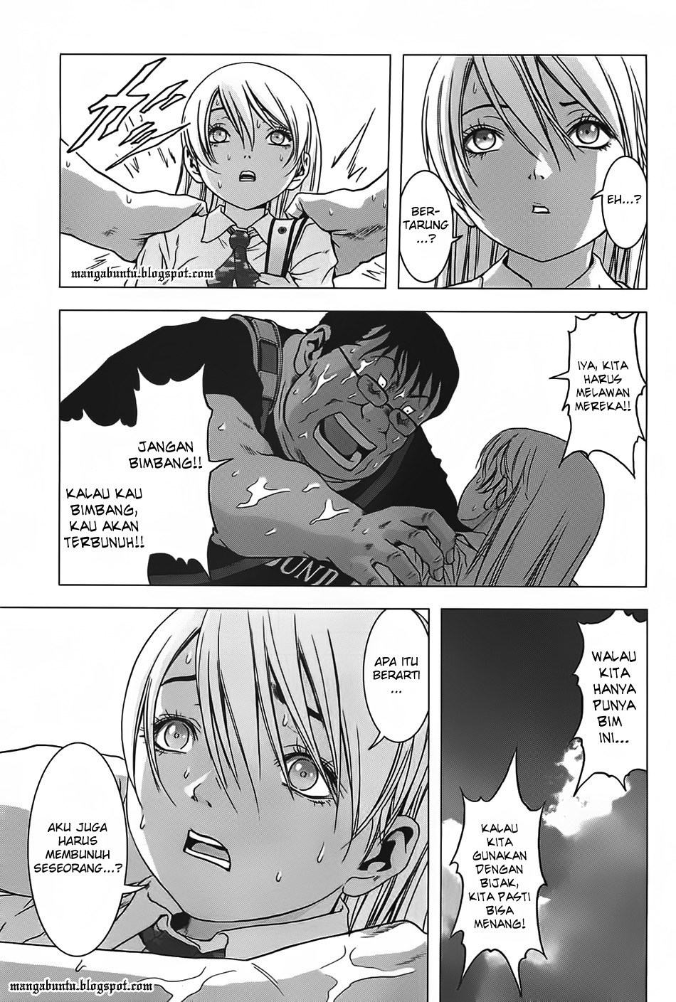 Btooom! Bab 33 halaman 44