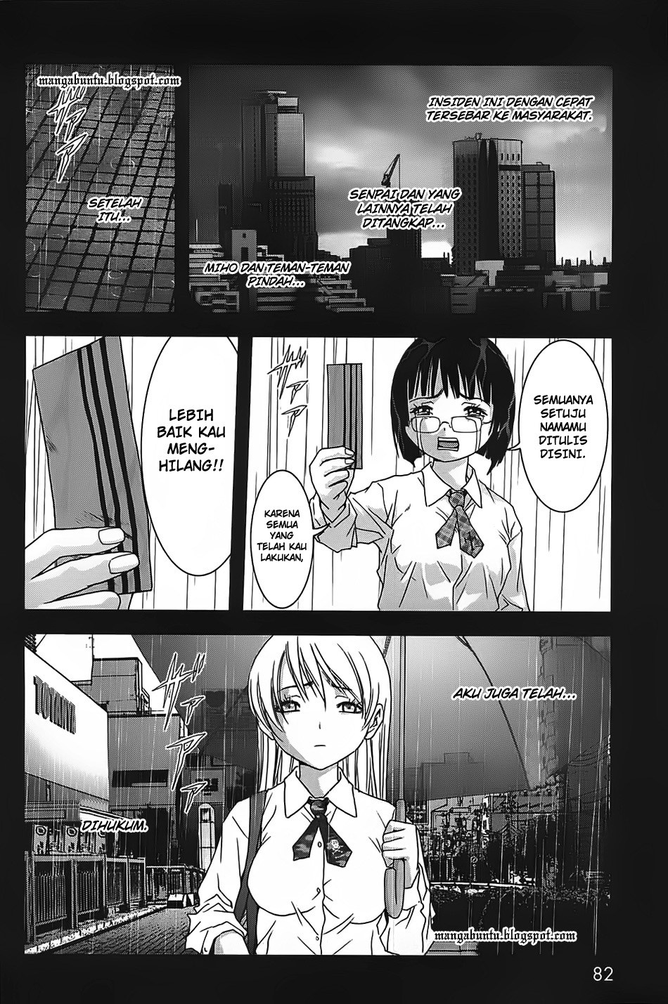 Btooom! Bab 34 halaman 17