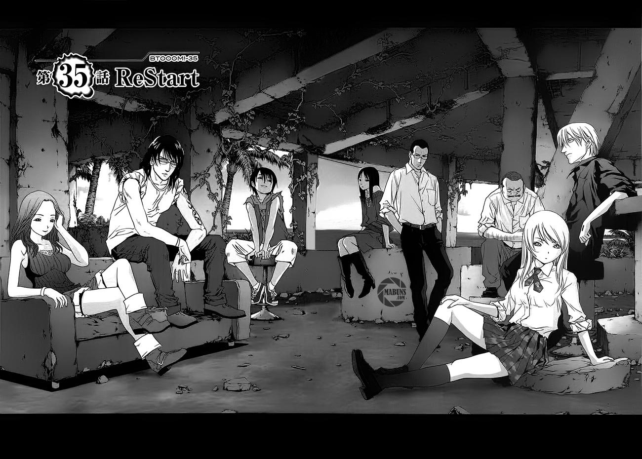 Btooom! Bab 35 halaman 5