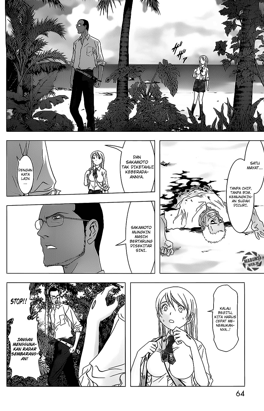 Btooom! Bab 43 halaman 13