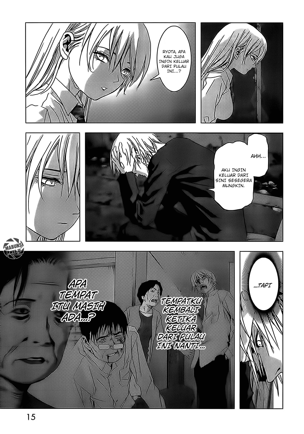 Btooom! Bab 50 halaman 17