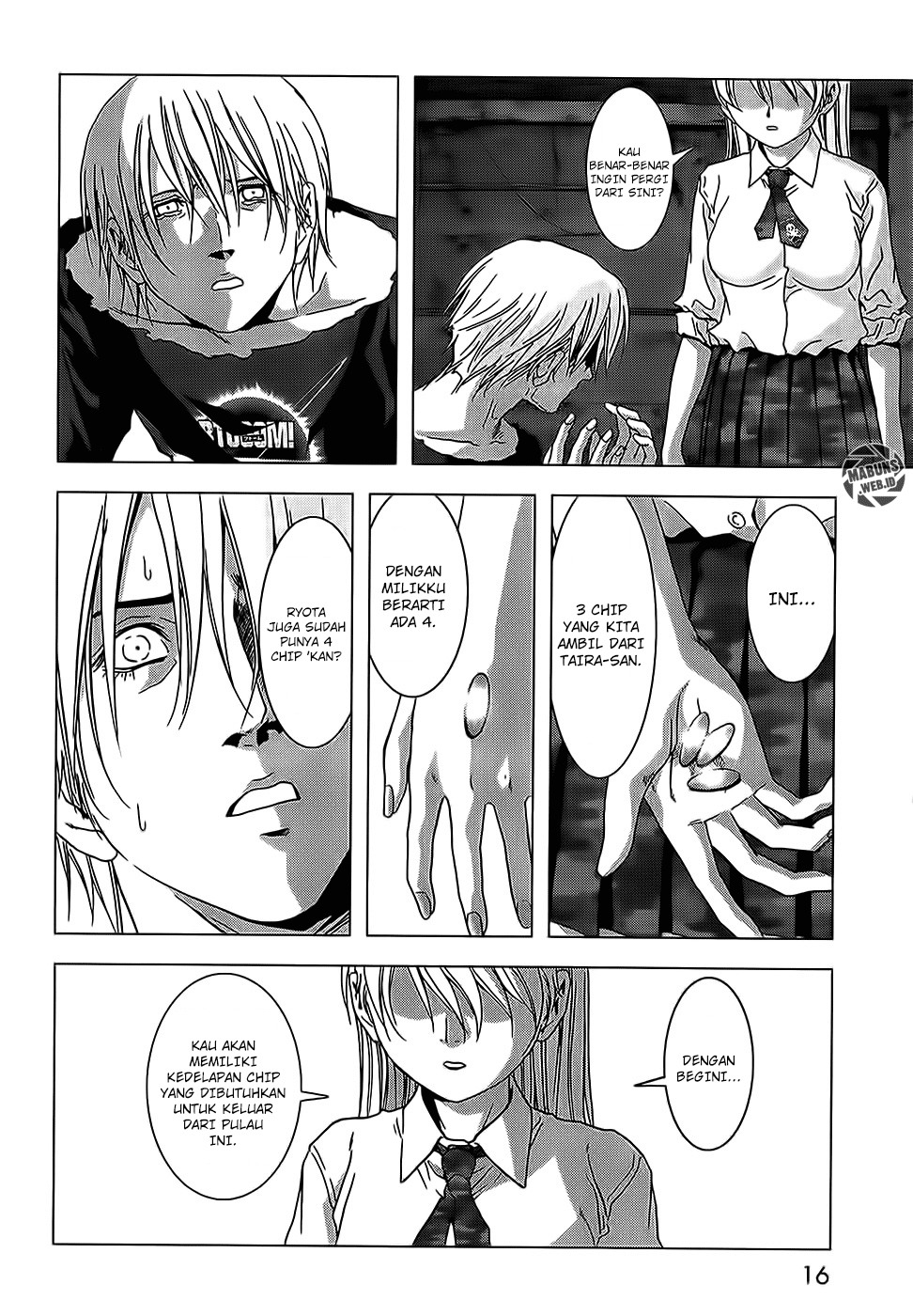 Btooom! Bab 50 halaman 73