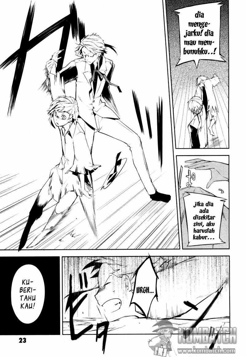 Bungou Stray Dogs chapter 01 halaman 22