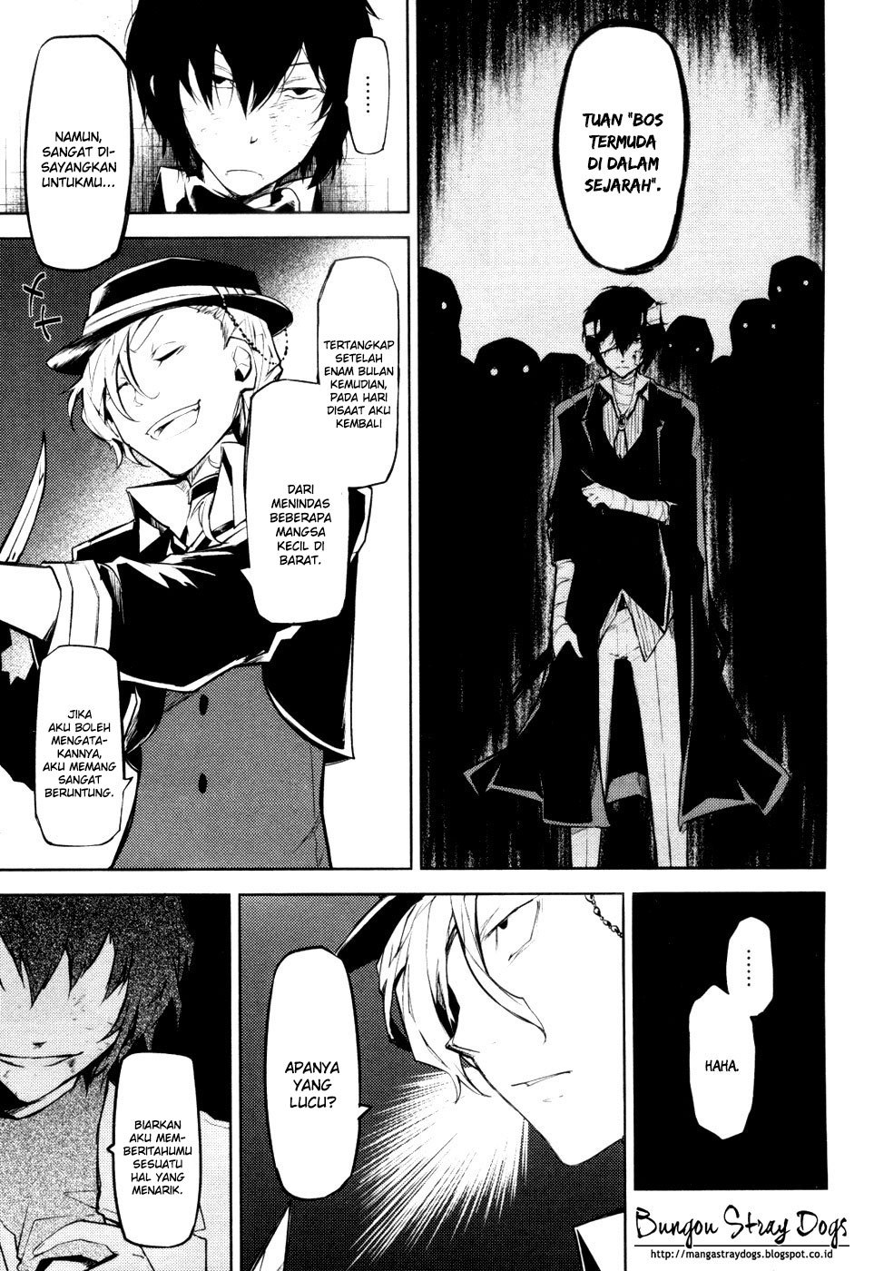 Bungou Stray Dogs chapter 11 halaman 12