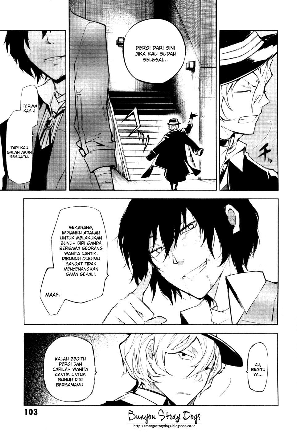 Bungou Stray Dogs chapter 11 halaman 22