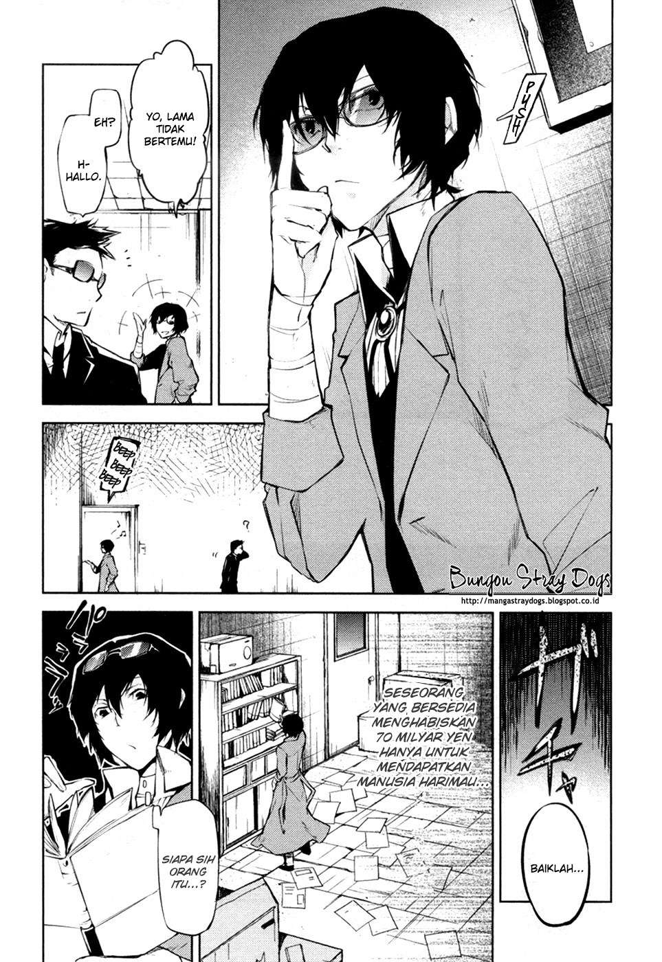 Bungou Stray Dogs chapter 12 halaman 50