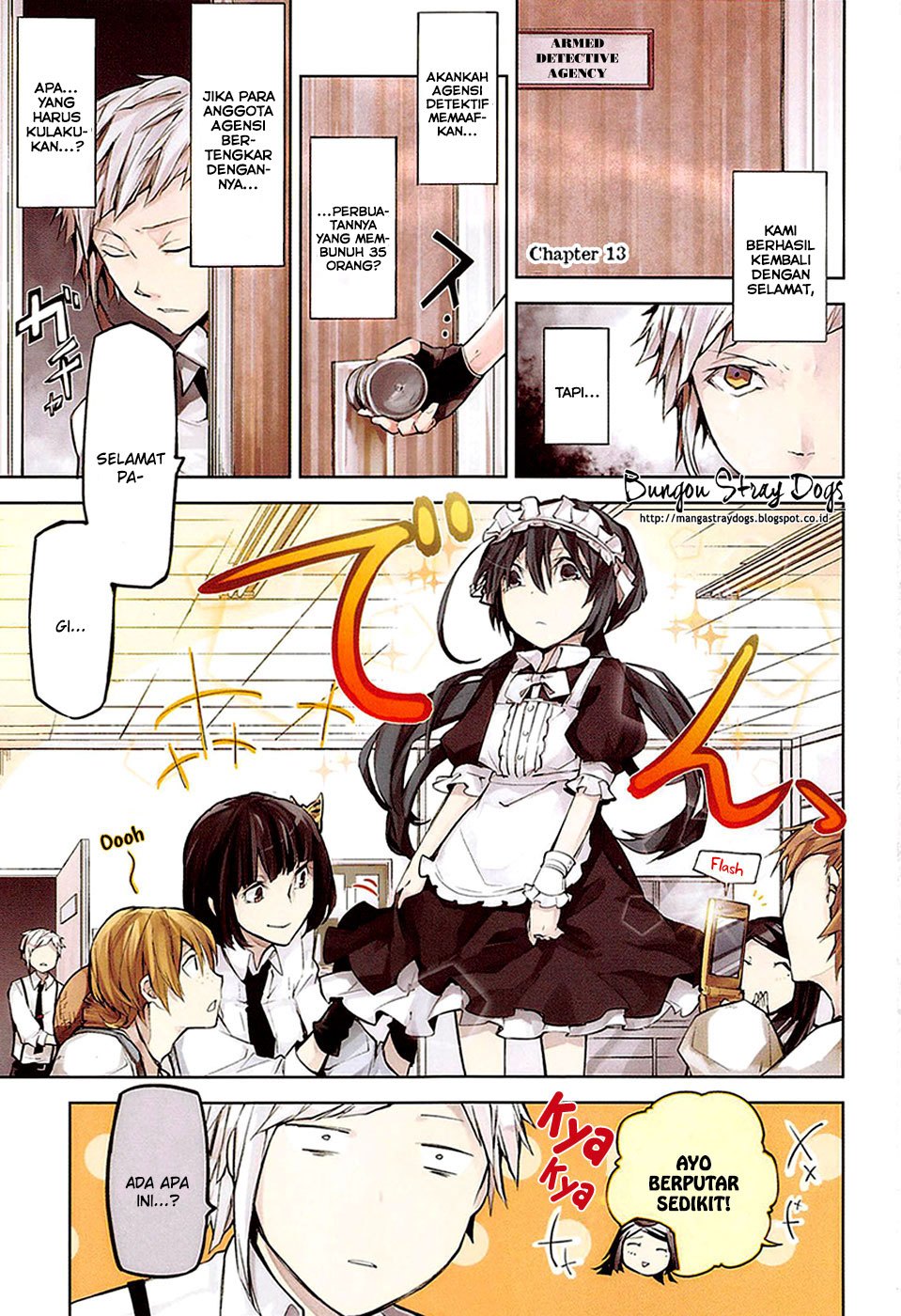 Bungou Stray Dogs chapter 13 halaman 3