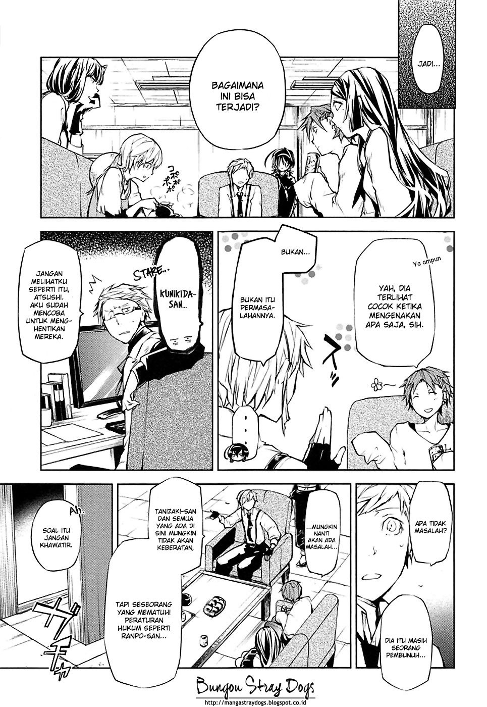 Bungou Stray Dogs chapter 13 halaman 6