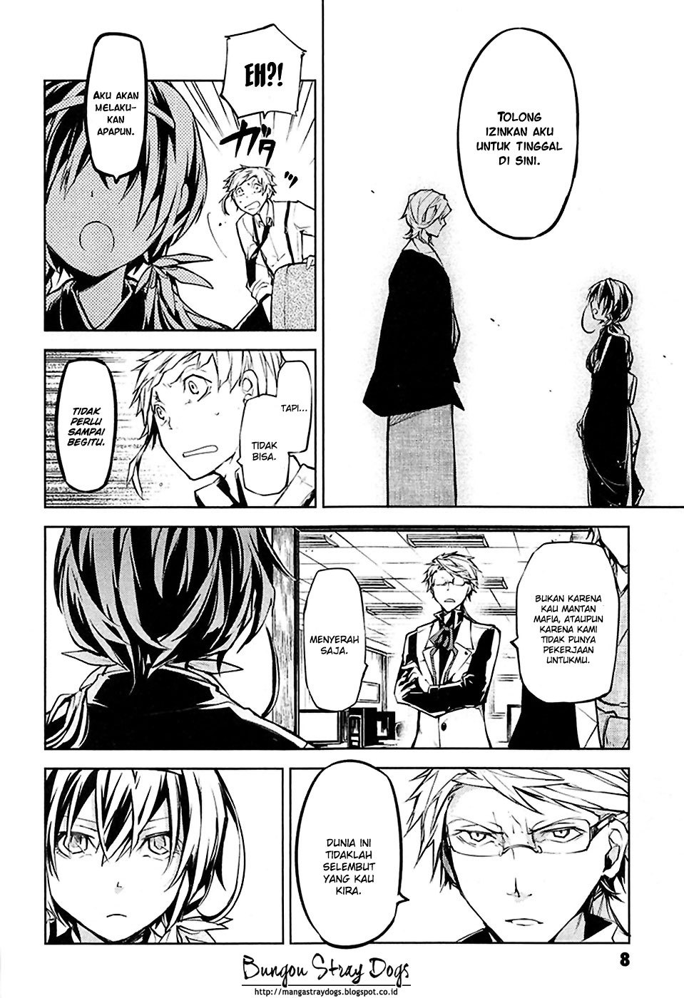 Bungou Stray Dogs chapter 13 halaman 9