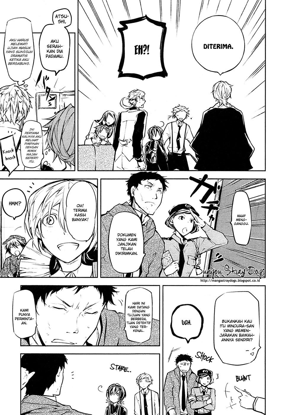 Bungou Stray Dogs chapter 13 halaman 12