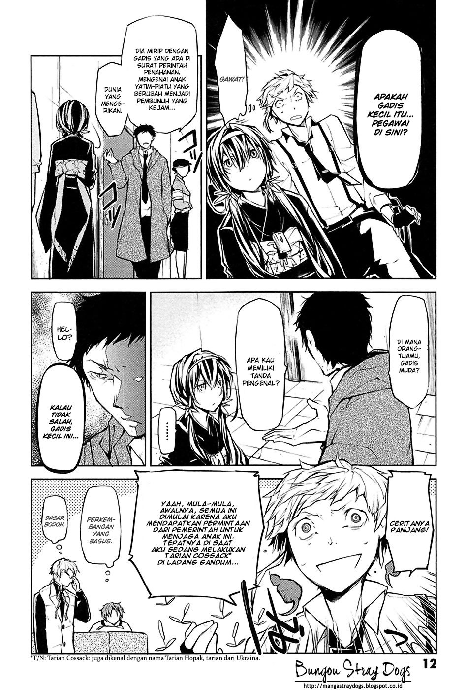 Bungou Stray Dogs chapter 13 halaman 13