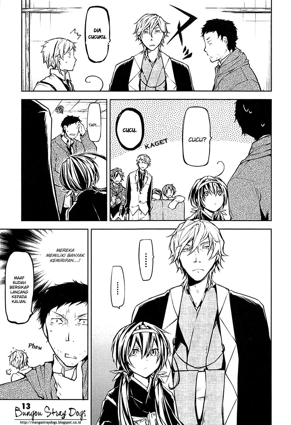 Bungou Stray Dogs chapter 13 halaman 14