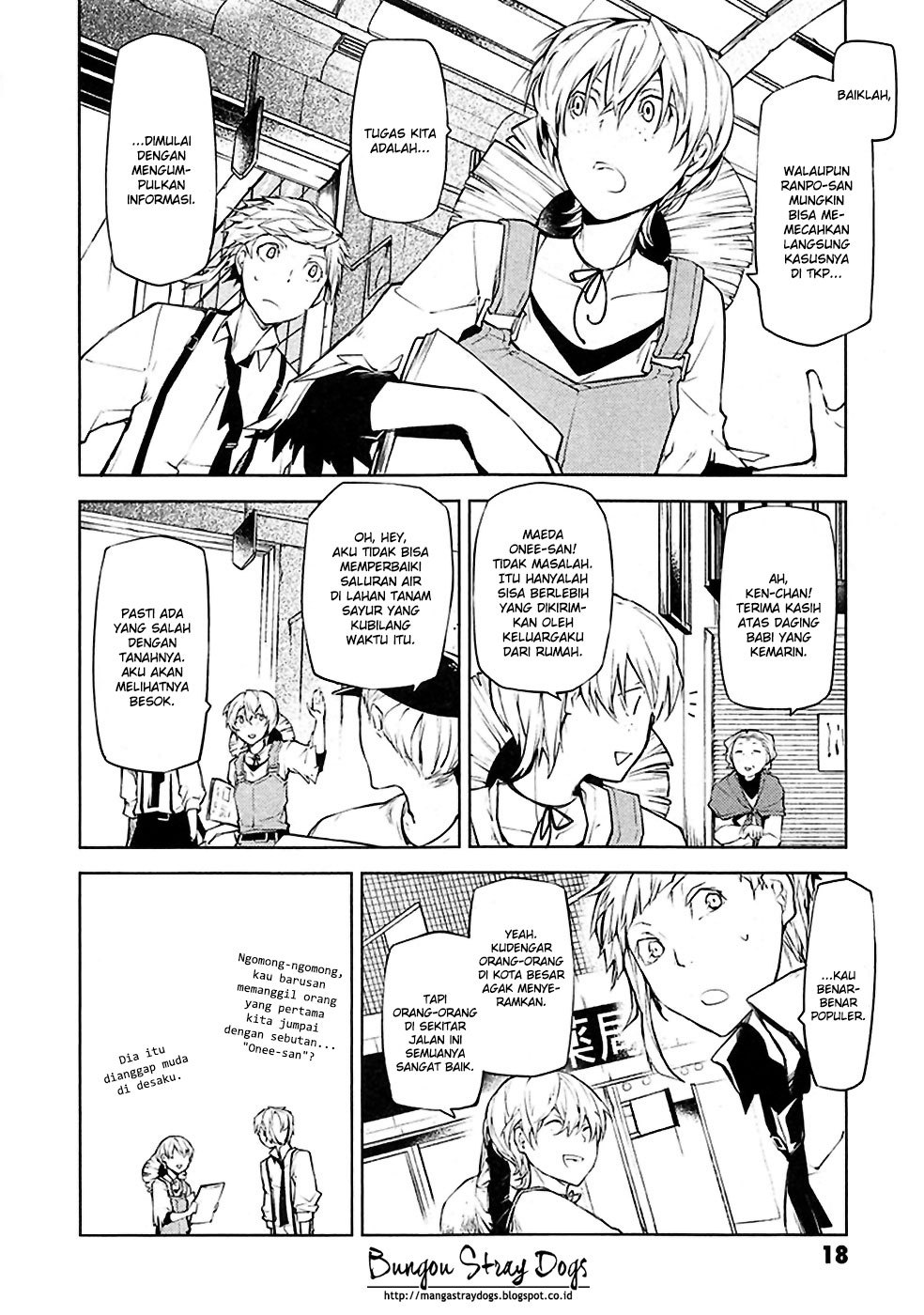 Bungou Stray Dogs chapter 13 halaman 19