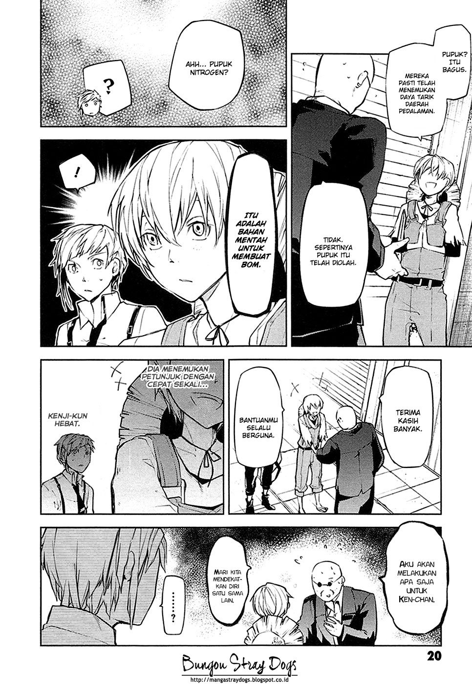 Bungou Stray Dogs chapter 13 halaman 21